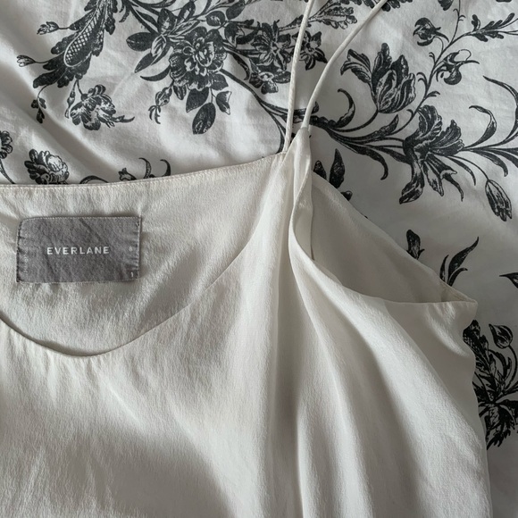 Everlane Tops - White Everlane silk cami
